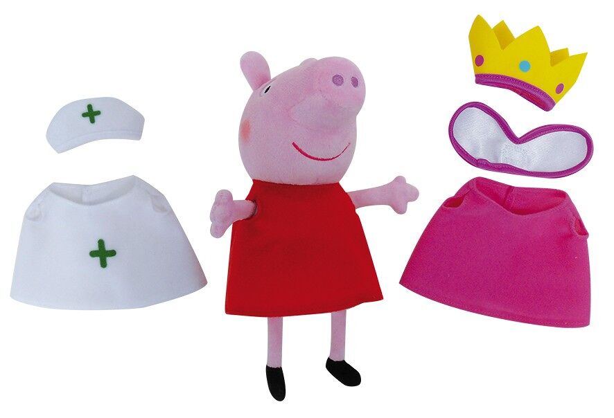 Peppa Pig, Dressing avec 3 vêtements aux choix