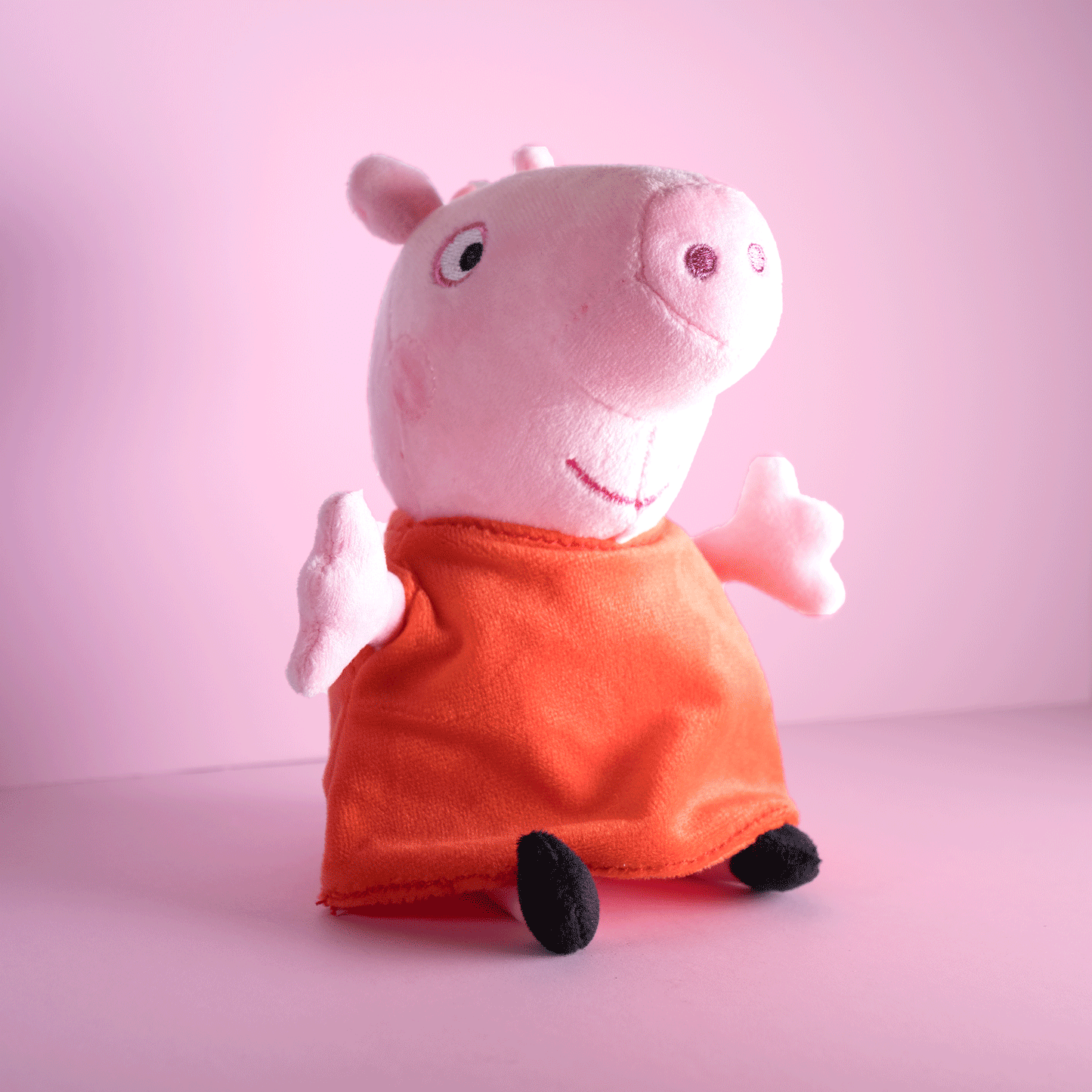 Peluche Georges Pig - 19cm