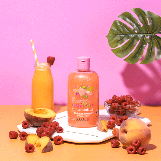 Gel douche - SMOOTHIE PÊCHE & FRAMBOISE