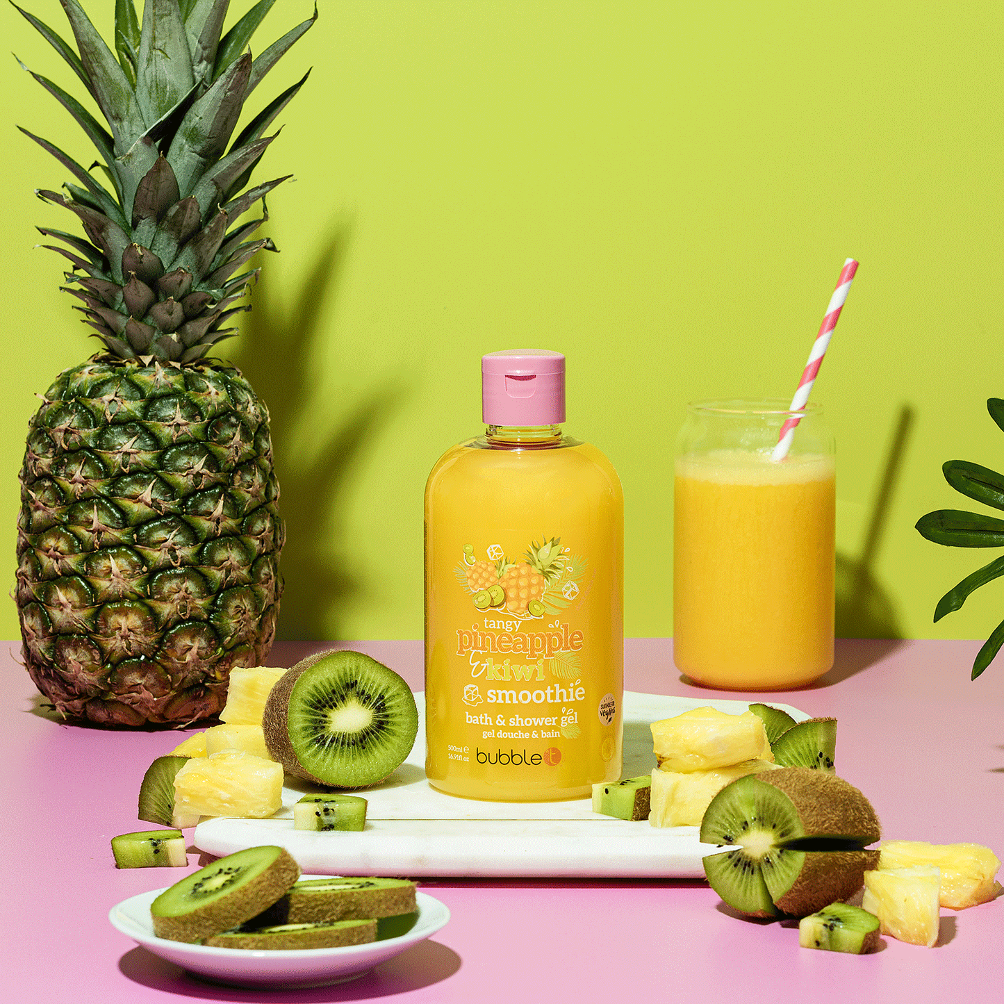 Gel douche - SMOOTHIE ANANAS & KIWI