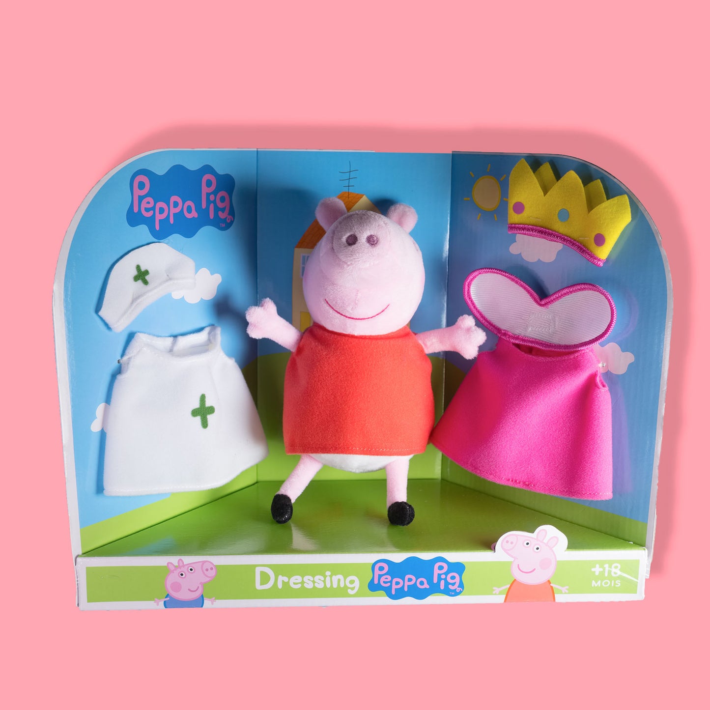 Peppa Pig, Dressing avec 3 vêtements aux choix